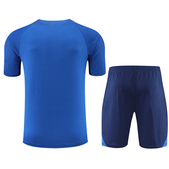 Chandal del Inter Milan Manga Corta 2022-23 Azul - Pantalon Corto